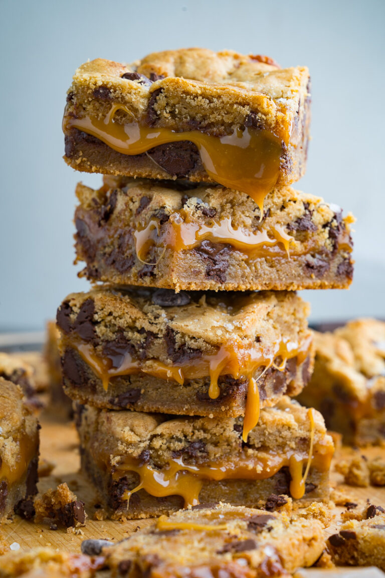 Quadrados De Chocolate Recheio De Caramelo Salgado Para Fazer Em